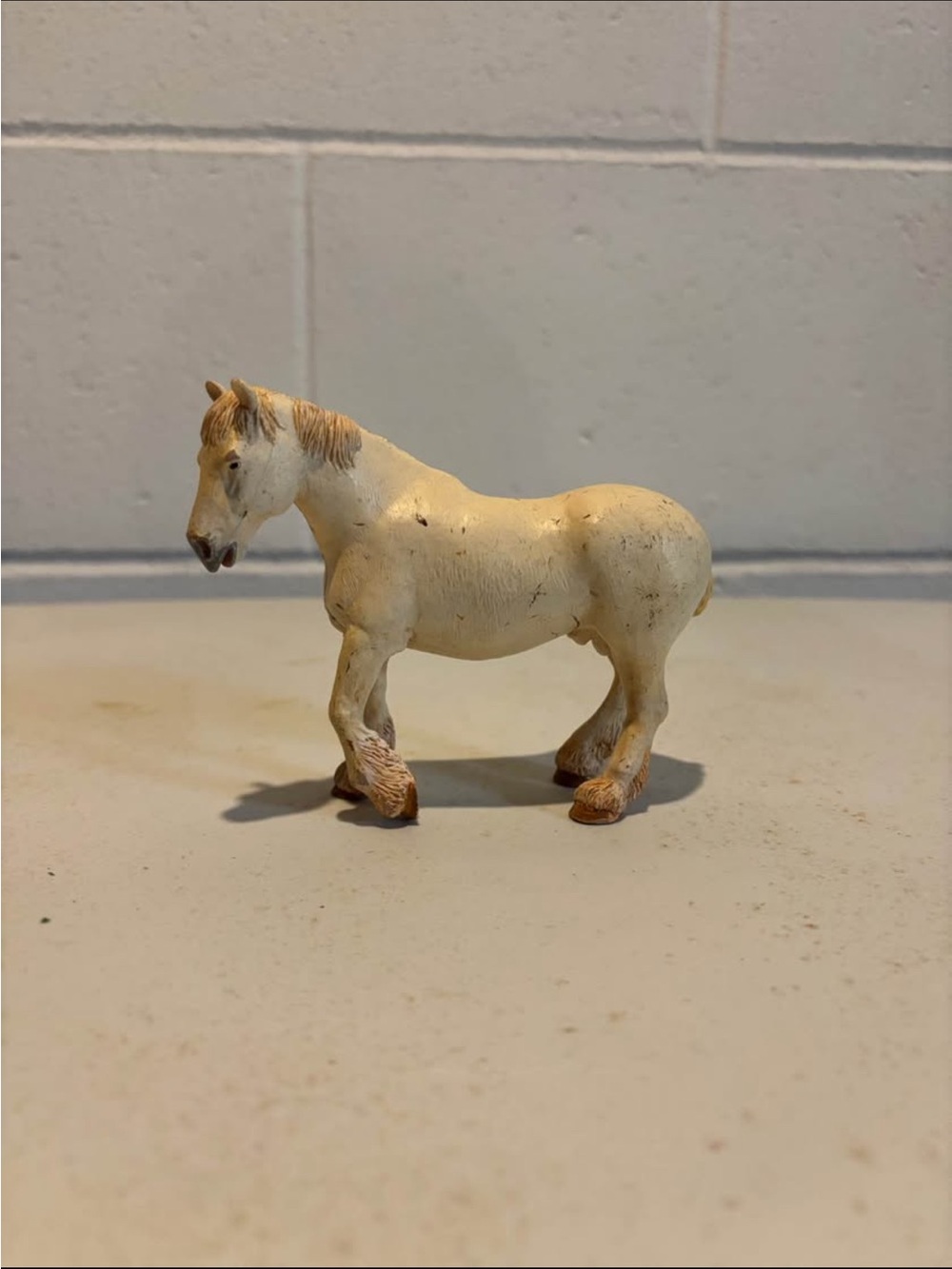 Papo Retired 2003 Boulonnais Stallion